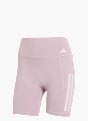 adidas Optime Workout 3-Streifen kurze Leggings Lila 156894 1