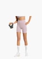 adidas Optime Workout 3-Streifen kurze Leggings Lila 156894 2