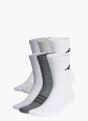 adidas CUSHIONED CREW SOCKEN 6ER-PACK Weiß 156910 1