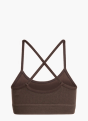 adidas Workout Essentials leicht stützender Strick-BH Braun 169457 2