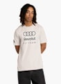 adidas AUDI REVOLUT F1 TEAM DNA GRAFIK T-SHIRT Weiß 169506 2