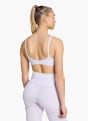 adidas All Me Sport-BH, leichter Halt, gerippt Flieder 169665 4