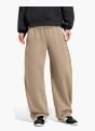 adidas Essentials Contemporary Fleece Hose mit Barrel-Bein Beige 169620 2