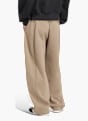adidas Essentials Contemporary Fleece Hose mit Barrel-Bein Beige 169620 3