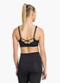 adidas All Me Essentials Grafik Sport-BH, leichter Halt Schwarz 168694 2