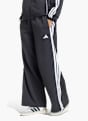 adidas Iconic Bungees-Trainingshose, gewebt, weites Bein Schwarz 168617 2