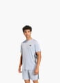 adidas TECH ESSENTIALS WORKOUT 3-STREIFEN T-SHIRT Grau 156125 2