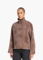 adidas Terrex Multi Climawarm Fleecejacke, durchgehender Reißverschluss Braun 168931 2