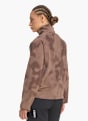 adidas Terrex Multi Climawarm Fleecejacke, durchgehender Reißverschluss Braun 168931 3