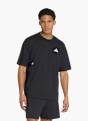 adidas CLIMACOOL FUN TRAINING Grafik T-Shirt Schwarz 168953 2