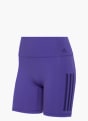 adidas Optime Workout 3-Streifen kurze Leggings Lila 169638 1