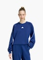 adidas Stadium 3-Streifen Sweatshirt mit Rundhalsausschnitt Blau 168794 2
