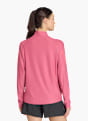 adidas adi365 Iconic Running Pullover mit Reißverschluss bis zur Brust Pink 169568 3