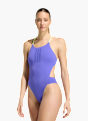 adidas RIPSTREAM 3-STREIFEN TIE BACK BADEANZUG Lila 168658 2