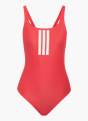 adidas 3-Streifen V-Back Badeanzug Rot 168865 1