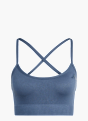 adidas Workout Essentials leicht stützender Strick-BH Blau 169458 1