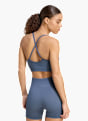 adidas Workout Essentials leicht stützender Strick-BH Blau 169458 4