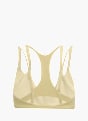 adidas Optime Workout Strappy Sport-BH, leicht stützend Gelb 169642 2