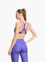 adidas Optime Workout Strappy Sport-BH, leicht stützend Lila 169643 4
