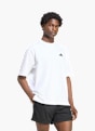 adidas PrimeLift Essentials Workout Grafik T-Shirt Weiß 169669 2