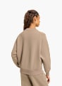adidas SOFT LUX SWEATSHIRT, LOCKER GESCHNITTEN Beige 169519 3