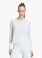 adidas SOFT LUX LONGSLEEVE, TRANSPARENT Weiß 168698 2