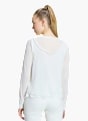 adidas SOFT LUX LONGSLEEVE, TRANSPARENT Weiß 168698 3