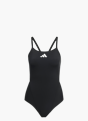 adidas RIPSTREAM TEAM THIN STRAPS C-BACK BADEANZUG Schwarz 156060 1