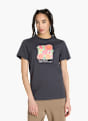 adidas LOCKER GESCHNITTENES FLORAL GRAFIK T-SHIRT 2 Grau 168616 2