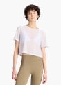 adidas PrimeLift Essentials Workout Mesh-T-Shirt, kastig geschnitten Lila 169486 2