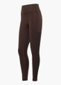 adidas Optime Workout 3-Streifen 7/8 Leggings Braun 168649 1