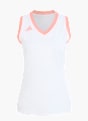adidas Quickset ärmelloses Volleyballtrikot Weiß 168689 1
