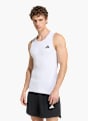 adidas PrimeLift Essentials Workout Tanktop, gerippt Weiß 169684 2