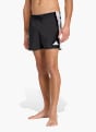adidas 3-Streifen Badeshorts Schwarz 168705 2