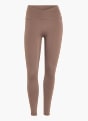 adidas 3-Streifen Studio All Me 7/8 X-Over Leggings Braun 169527 1
