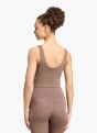 adidas 3-Streifen Studio All Me Tanktop, leicht stützend Braun 169469 3