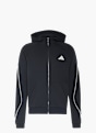 adidas STADIUM SMALL LOGO FULL-ZIP HOODIE Schwarz 169602 1