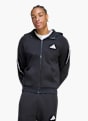 adidas STADIUM SMALL LOGO FULL-ZIP HOODIE Schwarz 169602 2