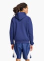 adidas STADIUM SMALL LOGO FULL-ZIP HOODIE Blau 169603 3
