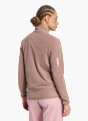 adidas Terrex Multi Essentials Fleecejacke, durchgehender Reißverschluss Braun 168610 3