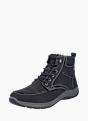 Rieker Herren Schnürstiefel Schwarz 136748 2