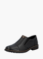 Rieker Herren Slipper Schwarz 136888 3