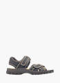 Rieker Herren Trekkingsandalen Schwarz 136946 1