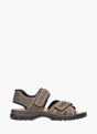 Rieker Herren Trekkingsandalen Braun 136947 1