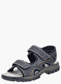 Rieker Herren Trekkingsandalen Schwarz 136948 2