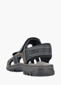 Rieker Herren Trekkingsandalen Schwarz 136948 3
