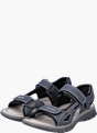Rieker Herren Trekkingsandalen Blau 143490 3