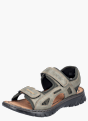 Rieker Herren Trekkingsandalen Grün 136967 2