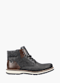 Rieker Herren Schnürstiefel Schwarz 137020 1