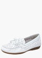 Rieker Damen Loafer Weiß 137038 2